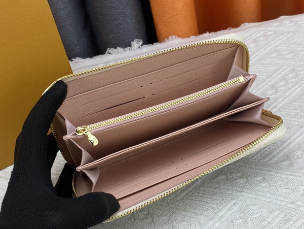 LVコピーウォレット素材ディテール